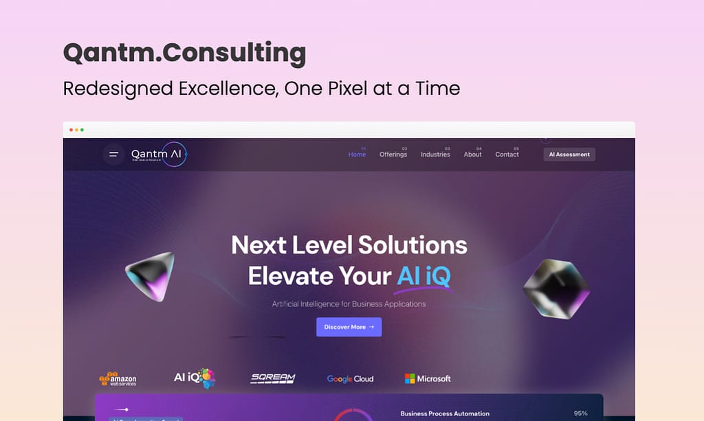 Website redesign job